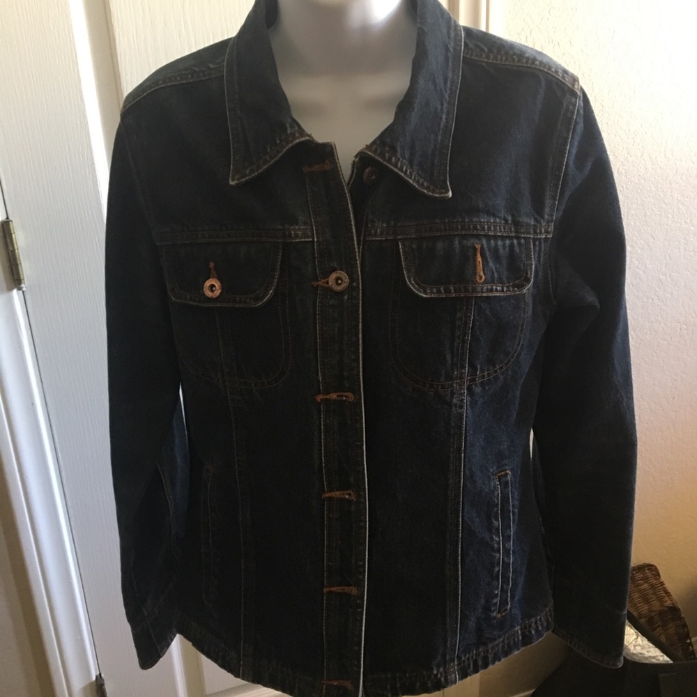 Gloria Vanderbilt denim jean jacket